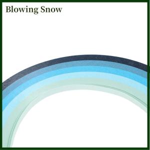 Blowing 100Pcs set Paper Quilling Strips Set 3mm 39cm Paper For Craft DIY Quilling Tool