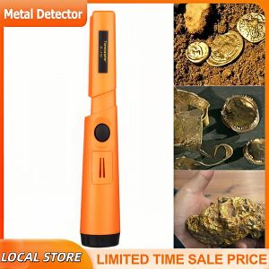 Handheld High Sensitivity Metal Detector Pinpointer Probe Waterproof HandHeld 360 Degree Search Treasure Pinpointing Finder Probe for Locating Gold Coin Silver Jewelry Handheld Metal Detector