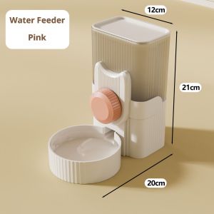 Cat Hanging Water Dispenser Dog Drinking Water Automatic Feeder Waterer Rabbit Hanging Cage Water BottleSupplies