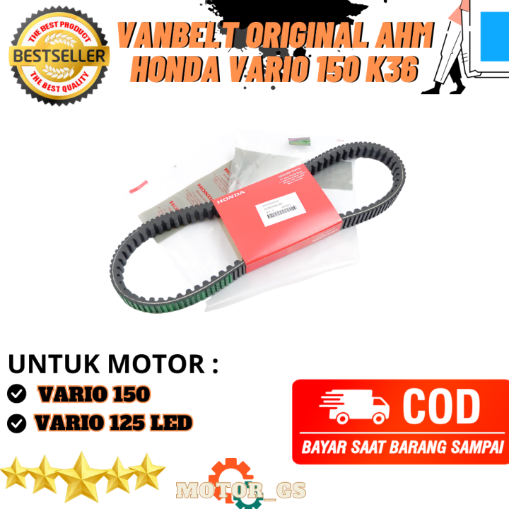 Vanbelt Original AHM Honda Vario 150 / VBelt Set ORI Honda Motor Vario