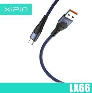 LX66 High Speed Charging Braided Data Cable Compatible for Micro Type-C Lightning 1.2 meter