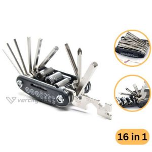 15 in 1 Kunci Pas Lipat Mini Set Kunci Sepeda Motor 15 In 1 Tools