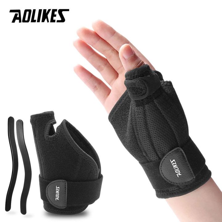 AOLIKES 1PCS Wrist Brace Support Sprain Forearm Splint Band Strap