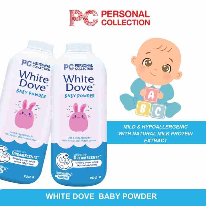 White Dove Baby Powder 200g by Personal Collection 100% authentic ...