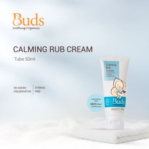 Buds Organics BSO Calming Rub Cream Tube (50ml)