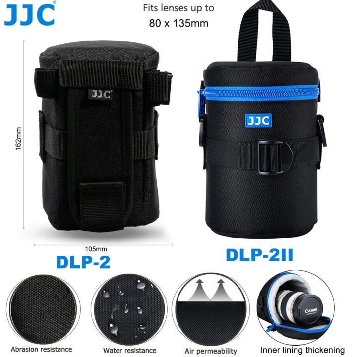 JJC Best SLR Camera Lens Bag Pouch Polyester Thickening Waterproof