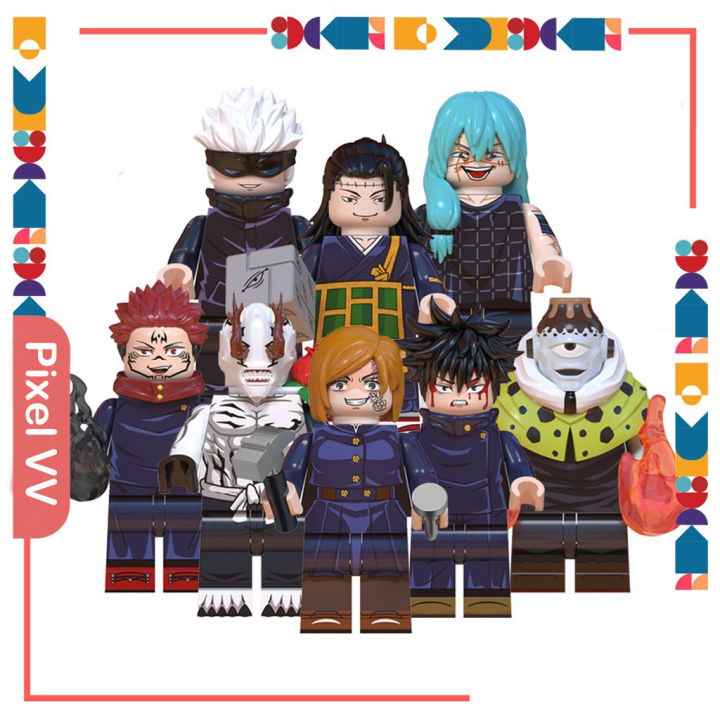 Jujutsu Kaisen MiniFigures Itadori Yuji Fushiguro Megumi Gojo Satoru ...