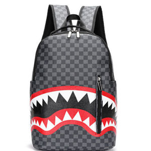 uurich กระเป๋าสะพายหลังสำหรับชาย กระเป๋าเป้แฟชั่นนักเรียน กระเป๋าลายเซ็กซี่และโมเสคความจุใหญ่ ป้องกันการถูกโจรกรรม