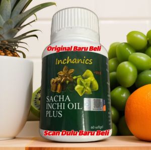 Sacha Inchi Oil 60 Biji Softgel Inchanics