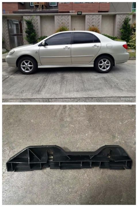 rear bumper bracket for toyota corolla altis 2003 2004 2005 2006 2007 ...
