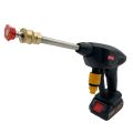 เครื่องฉีดน้ำแรงดันสูงไร้สาย 12V (แบต 2 ก้อน) ปืนฉีดน้ำไร้สายเครื่องล้างรถ ปืนฉีดน้ำแรงดันสูง. 