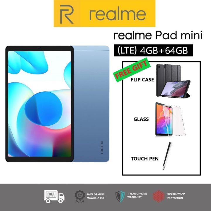 Realme Pad Mini LTE 4G (4GB RAM / 64GB ROM) Original Realme Malaysia ...
