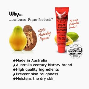 Lucas Papaw Ointment 25g ╲ 75g 100% AUTHENTIC Moisturizer╲Heals Dry Skin ╲Lip Balm╲ Best Oinment