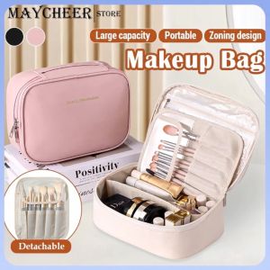 Cosmetic Bag Travel Toiletry Organizer Large Capacity Multiple Makeup Tools Classified Storage Bag