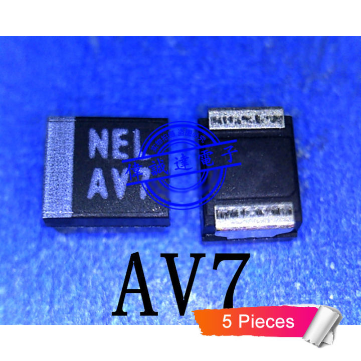5pcs TEPSLB21A626MHF8R Marking NEc NEE NEL NET AV7 62uF 11V
