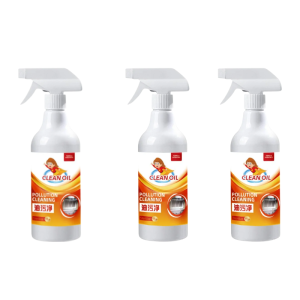 【Effectively Removes 99% of Oil】Oil Stain Net 500ml/Bottle Strong Degreasing Household Kitchen Range Hood Cleaning Agent Genuine去污油污净