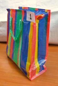 กระเป๋าสายรุ้ง ถุงสายรุ้ง  กระเป๋ากระสอบ