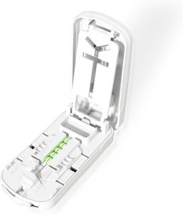 Portable Pill Cutter Splitter with Grindable Design Portable Medicine Cutter for Small Pills White 1/2 1/3 Splitter for Small and Tiny Pills Pill Cutter 1/4 Cutter into Quarters