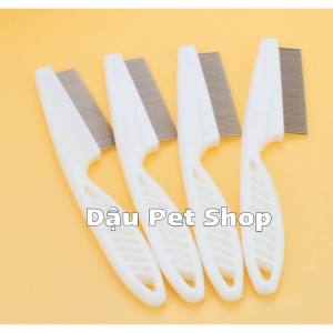 Lược chải ve rận cho chó mèo