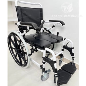 Xe lăn bô tắm vệ sinh 3 in1 GBM-020 dành cho người tai biến người già