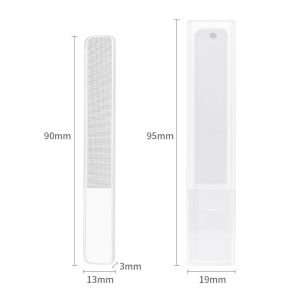 Nano Glass Nail File Durable Shiner Manicure Files Nail Buffer File Professional Polishing Manicure Art Tool