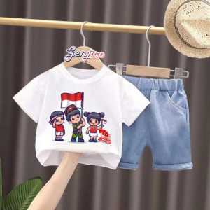 SALE 8.8 Setelan Baju Anak Laki-Laki (SALUR EMPIREZ) Untuk Anak Usia 6 Bulan sampai 4 Tahun bisa COD