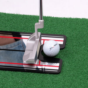 1pcs Golf Putting Mirror Alignment Training Aid Swing TrainerGolf Swing Straight Practice Eye Line Golf Accessories