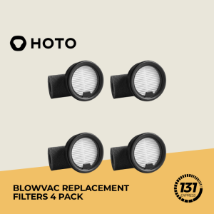 HOTO BlowVac Replacement Filters 4 Packs High Density HEPA Filter Replacement for Handheld Vacuum Cleaner