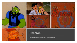 32GB USB with Shazzan Hanna-Barbera American Animated Cartoon Series Complete 18 Episodes with Free Surprise Gifts