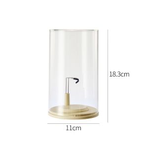 PUZHE ทำมือ DIY กล่องเก็บตุ๊กตา โปร่งใส ความจุขนาดใหญ่ กล่องแสดง ตุ๊กตาฉากบ้าน ไม่ซึมน้ำ ขาตั้งแสดงสินค้า ห้องทำงาน