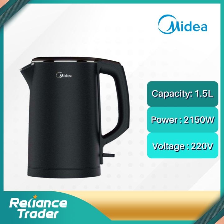 Midea 1.5L Electric Jug Kettle MK-15HJ | Lazada