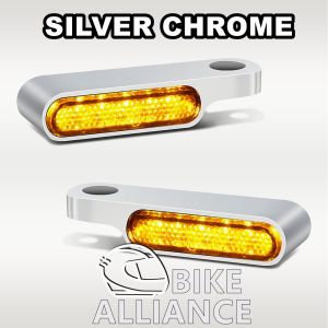 ✔READY STOCK✔ BRAKE CLUTCH LEVER RUNNING LED TURNING SIGNAL LIGHT INDICATOR UNIVERSAL FLOW LED