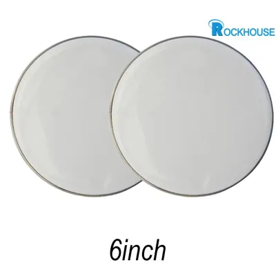 【Rockhouse】 Mesh Drum Head 6 8 10 12 Inch White Easy Installation Sound Control Design [New Products]