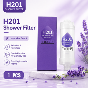 Fragrance water filter 5μm High‑precision original source filtration removes sediment rust insect eggs and chlorine from water Skin & hair care Shower Filter purifier shower head filter