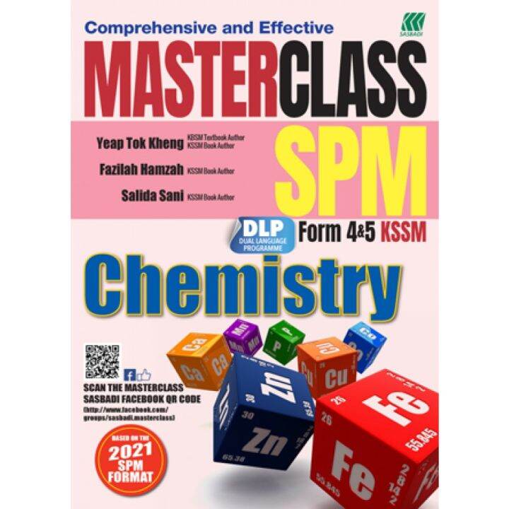 Master Class Chemistry Form 4&5 KSSM DLP SPM | Lazada