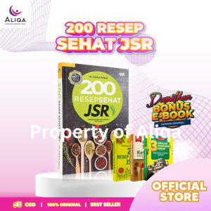 ALIQA BUKU 200  RESEP SEHAT JSR  DR. Zaidul Akbar STOK TERBATAS