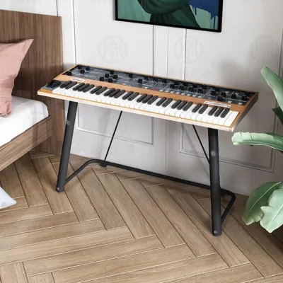 Minsine electronic organ shelf bracket universal 61-key 88-key electronic organ foldable adjustable bold portable universal guzheng home keyboard holder