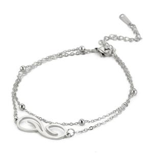 Infinities Symbol Bracelet for Women Adjustable Stainless Steel Comfortable Layer Styles Fashion Pieces