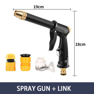 With 10/25m hose 4 in 1 Pressure Car Washer Portable Car Washer High Pressure Washer Cleaning Water Gun Vegetable garden watering