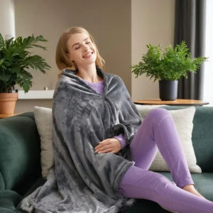 ผ้าห่มไฟฟ้า USB ผ้าห่มความร้อนนุ่ม 3 ปรับอุณหภูมิผ้าห่มทําความร้อนไฟฟ้าไร้สายผ้าห่มอุ่นสําหรับครัวเรือนและสํานักงาน