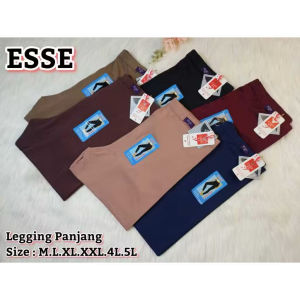 1 PCS Celana Legging Panjang/Long Pant Wanita Cewek Perempuan ESSE Size M L XL XXL 4L 5L