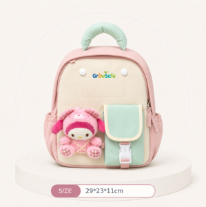 GrowSafe 2026 New High-Quality Ultra-Light Waterproof Kindergarten Backpack