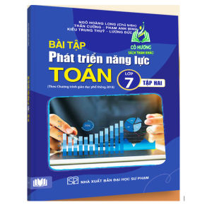 Sách - Bài tập phát triển năng lực môn toán lớp 7 tập 2 - PB1 (SP)