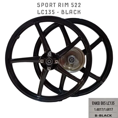 SP522 SPORT RIM ENKEI Y15ZR Y125Z LC135 WAVE EX5 DREAM WAVE125 KRISS RS150 EGO MIO EGO LC 522