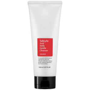 COSRX Salicylic Acid Daily Gentle Cleanser 150ml Salicylic Acid 0.5% Tea Tree Leaf Oil 0.2 Acne Treatment Cleanser Hydrating Gentle Exfoliation Face Cleaner