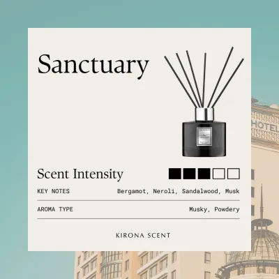[KIRONA SCENT] Luxe Black Reed Diffuser 110ml | Luxurious Mall & Hotel Scents | Essential Oil Aromatherapy Home Decor Fragrance Gifts