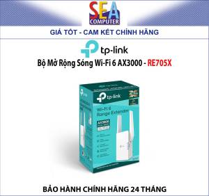 TP-LINK Bộ Mở Rộng Sóng Wi-Fi 6 - RE505X AX1500 / RE705X AX3000