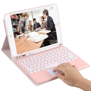 for iPad 9.7 2017 2018 2019 10.2 5th 6th 7th 8th 9th 10th Generation Wireless Bluetooth Keyboard Mouse Case for iPad Air 1 2 3 4 5 6 Pro 9.7 10.5 11 12.9 13 Cover