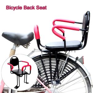 Kids Bicycle Back Seat Cover Child Bike Seat Cushion With Backrest Saddle for Cycle Riding Comfort
