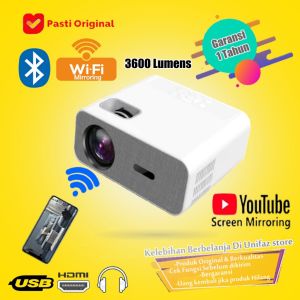 Proyektor Mini Mirroring Projector mini Infocus Mini Projektor Murah Proyektor Original Garansi 1 Tahun